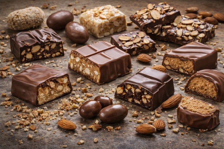 Illustrated placeholder for article titled Using Almonds in Confectionery: Texture, Piece Size and Flavor Planning